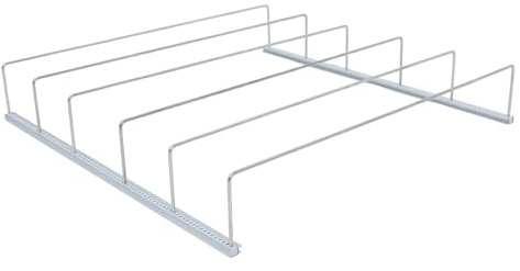 Angoily Soporte para Botellas y Latas para Refrigerador 40X40 CM Organizador de Bebidas Ranuras Antideslizantes Rejilla Resistente para Congelador Dispensador de Latas para Uso