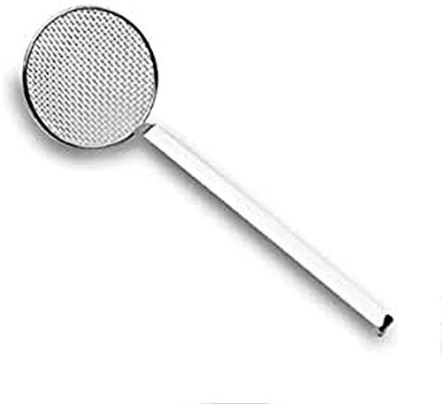 LACOR 60413 Fritierloffel14 cm | Aus lebensmittelechtem Edelstahl gefertigt; hohe Korrosionsbeständigkeit und Haltbarkeit im täglichen Gebrauch