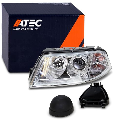ATEC Germany 1x Faro delantero Faro principal izquierdo (lado del conductor) Compatible con VW PASSAT B5.5 (3B3), PASSAT B5.5 Variant (3B6)