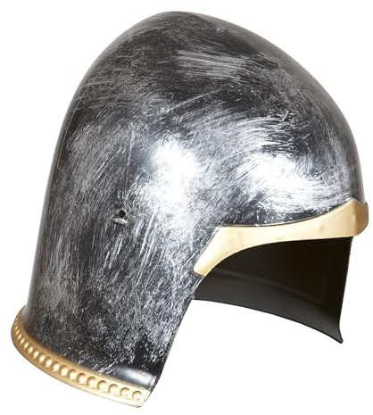 W WIDMANN MILANO Party Fashion - Ritterhelm für Erwachsene | Mittelalterlicher Kriegerhelm für Ritter Kostüme, Karneval und Mottoparty