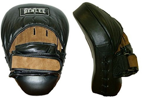 BENLEE Moore Leather Trainer Hook&Jab Pads - Black Größe Standard