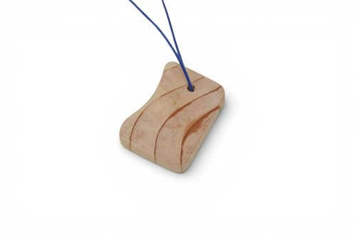 Huizbirn Holzanhänger - Holzkette - Zeder - Holz Halsschmuck - Handarbeit aromatischer Geruch Natur Amulett Unikat Handarbeit Anhänger Atlaszeder Geschenkidee Schmuck Geschenk