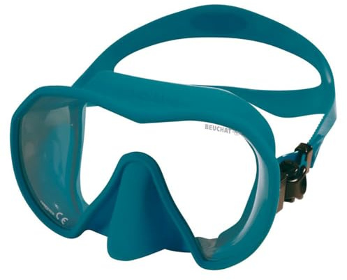 Maxlux S Beuchat Blue Atoll snorkelmask och snorkelmask
