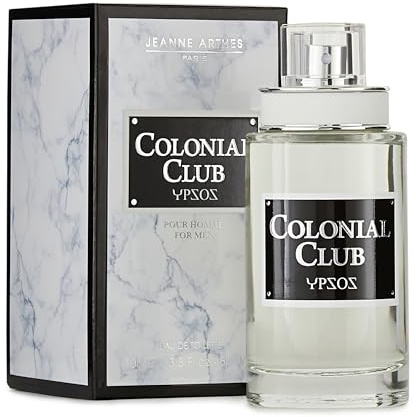 Jeanne Arthes - Colonial Club Ypsos - Eau de Toilette - Homme - Fabriqué en France - 100 ml