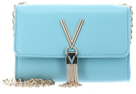Valentino Bags Womens Divina Pochette, Azzurro