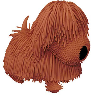 Jiggly Pets Brown Puppy Interactive Electronic Puppy toy with sounds music and movement Animal Toys Interactive pets Walking toy puppy