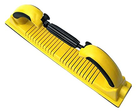 SM SunniMix Herramienta de Lijado Manual Ranura Trasera Gran Tamaño 7x40cm Lijadora Manual con Mango, Agarre cómodo