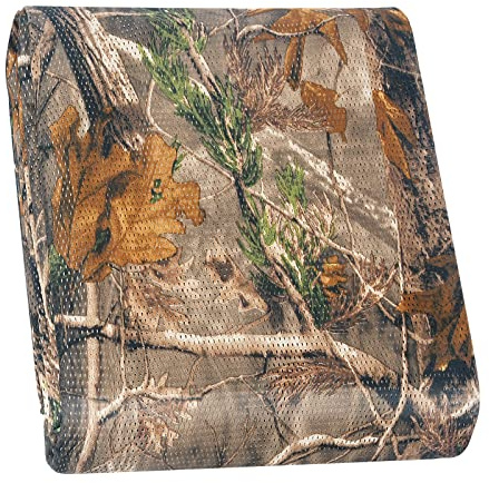 Camohute Camo Netting, Camouflage Netting, Quiet Mesh Sunshade, Fence Canopy Nets, See Through, Lightweight, Great for Concealment, Hunting, Shooting, Tree Stand, Car Cover, Photography, Decoration