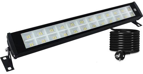 Indmird LED Strahler Außen 50W, 50000LM Superhell Led Wallwasher Licht 3000K Warmweiß led Scheinwerfer IP66 Wasserdicht Außenstrahler Baustrahler LED Flutlicht für Garten Innenhöfe Flur Türen Hotel