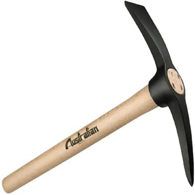 La zappa Martellina Catania con manico lungo 37 cm realizzato in legno (500 gr)