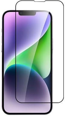 Alkaya iPhone Displayschutzglas, Panzerglas, Schutzfolie transparent - verschiedene Handymodelle (iPhone 13 Pro Max)
