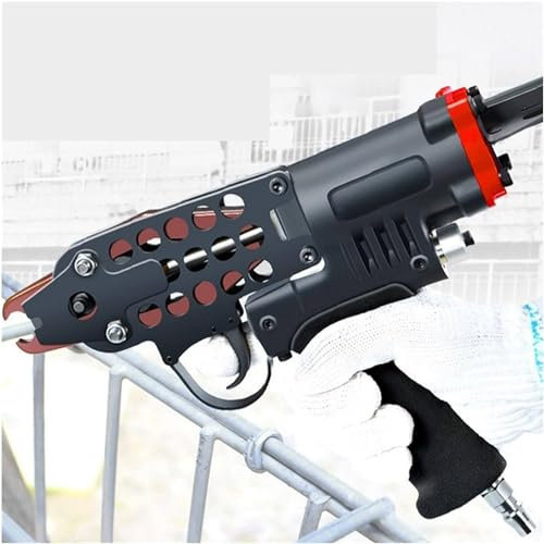 Pistola De Clavos Neumática Portátil, Pistola De Clavos, Herramienta De Clavadora De Aire, Alicates De Anillo De Jaula, Grapadora Para El Hogar, Pistola De Clavos Diy Sc760/Sc7c/Sc7e,SC7E