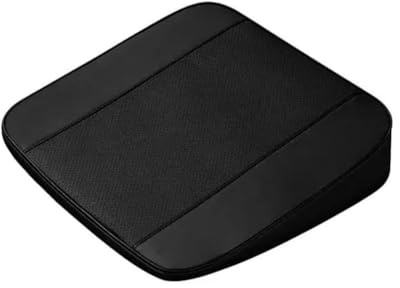 LIMIMIKAIXIN Cuscino del Sedile Auto per Smart 453 451 450 Fortwo Forfour, Cuneo Cuscino Seggiolino Rialzato Sedili Ergonomico Confortevole Supporto Accessori,A/black-L/8cm