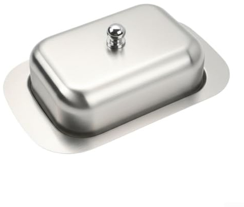 NEIQIUWING Para recipientes de mantequilla premium de 201, espaciosa caja para mantequilla, queso y productos horneados, almacenamiento de cocina estable con diseño sencillo, ideal para conservar