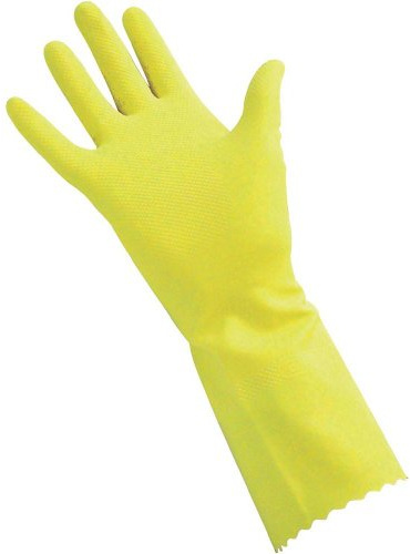 Haushaltshandschuhe Latex, gelb EN388 Kat. III, Größe 9 / L