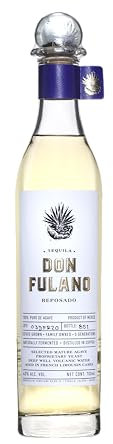 DON FULANO - Reposado - Tequila 100% Agave bleue - Notes d'épices et d'agrumes - 40% Alcool -Origine : Mexique - 70 cl