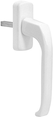 Silisto RAL9016 Poignée pour fenêtre en aluminium moulé sous pression Blanc Longueur de la tige 35 mm