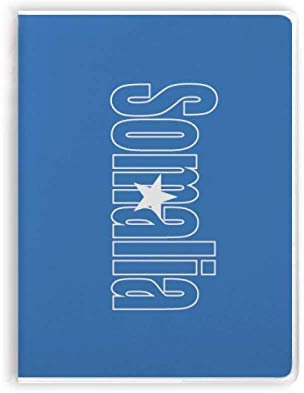 Somalia - Cuaderno con nombre de la bandera del país