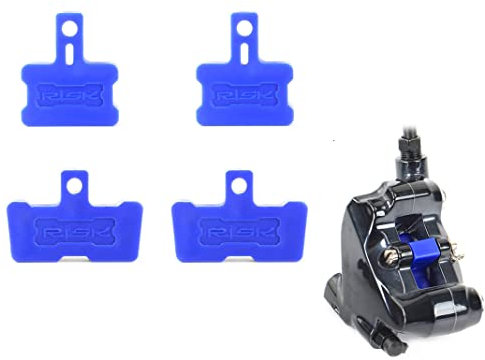COONIUM Hydraulic Disc Brake Bleed Blocks Compatible with Shimano, AVID SRAM and More, Pack of Assorted 4 pcs (2 PCS for 2-Piston Caliper and 2 PCS for 4-Piston Caliper)