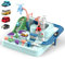 Jouets d'aventure en Voiture, Piste Aventure de Voiture Jouet, Jouet éducatif et Interactif, Jeux d'Educatifs Montessori pour Garçon Fille 3 4 5 6 Ans, Cadeau de Noël pour Les Enfants