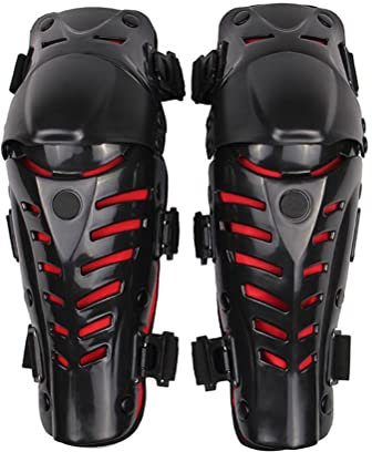 HODAGES Rodilleras para Motocicleta Bicicleta de montaña Deportes al Aire Libre Motocross Rodillera Moto Rodillas Racing Equipo de protección
