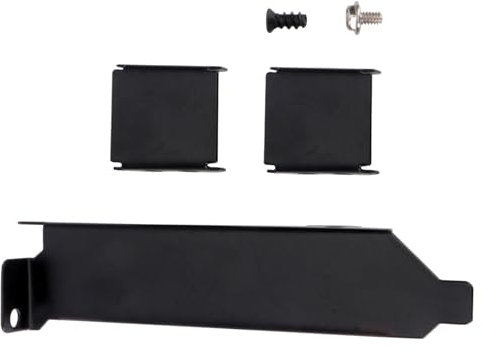 Gatuida Kit De Refroidissement Pour Support De Ventilateur De Carte Graphique 2 Clips 8-9 Cm Support De Ventilateur Couvercle De Noir Style Aléatoire