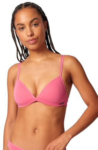 Skiny Triangel Schalen BH ohne Bügel Cotton Essentials 082414 Gr. 85B in Rapture Rose