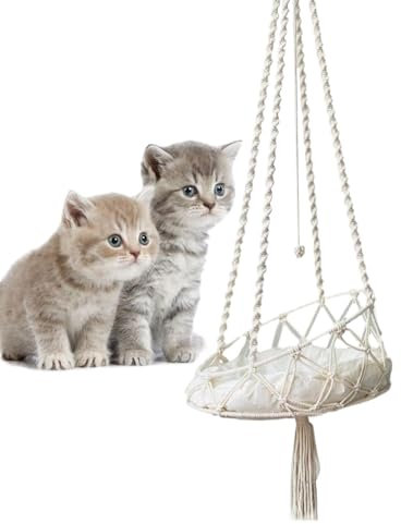 Cama para gatos - Cama interior Boho, cómoda ropa de