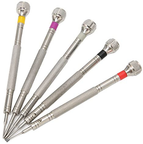 ABBNIA Micro Set di cacciaviti Set di cacciaviti per Orologi in Acciaio di Alta qualità Resistente alla corrosione e