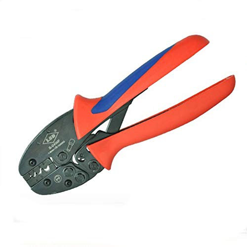 Pelacables 1-6mm² Alicates de engarzado Prensado manual Manguera Abrazadera Aparatos eléctricos, Ahorro de energía