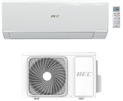 Climatizzatore Hec by Haier Monosplit Tide R 12000 BTU HEC35RECO-IN Wi-Fi Inverter R32 Classe A++ | Potente, Silenzioso, per Ambienti Domestici o Uffici fino a 80 mq