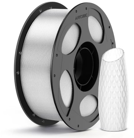 ANYCUBIC PLA Filamento 1,75 mm, Facile da Stampare, Trasparente 1KG