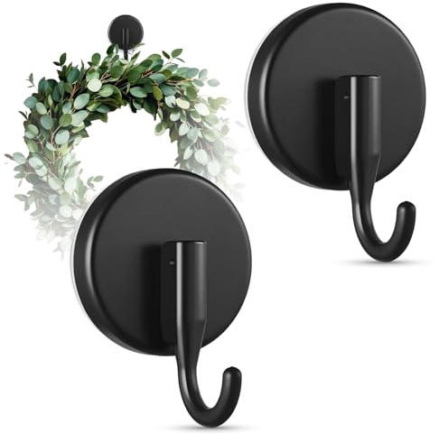 OUTXE Suction Cup Wreath Hanger, Upgraded Reef Hook