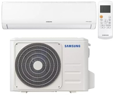 FERCOLOR SAMSUNG Climatizzatore Condizionatore AR35 PLUS con Modulo Wifi INCLUSO Con Pompa di Calore, Gas Ecologico R32, Compressore Digital Inverter (12000 WIFI)