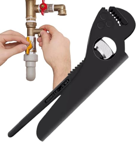 Pinze Idrauliche,Strumento Per Tubi Flessibili Per Riparazioni - Pinze Antiscivolo Con Mascelle A V Per Idraulica, Meccanica, Industriale, Giardinaggio, Uso Domestico