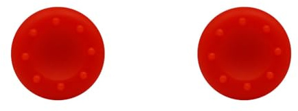 YIXANNX Confezione da 2 Sostituzione del cappuccio del joystick della copertura della levetta gamepad per One, Rosso