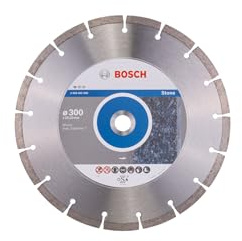 BOSCH Diamanttrennscheibe Standard für Stone, 300 x 22,23 x 3,1 x 10 mm, 2608602698