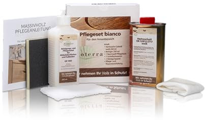 Holz-Pflegeset Proterra Eiche bianco (weiß)