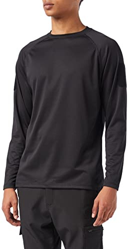 Mil-Tec Tactical Quick Dry Langarmshirt Herren • Langarm T-Shirt mit Raglanärmeln & Daumenschlaufen • Atmungsaktiv & schnelltrocknendes Sport- und Funktionsshirt • Taktisches Longshirt