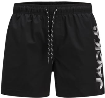 JACK & JONES Aruba badshorts herr badbyxor, svart, XL