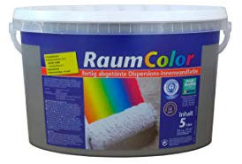 Wilckens Room Colour Tinted 5 L Basalt Grey Interior Colour Emulsion Wall Paint Ceiling Colour Tint Colour Room Colour