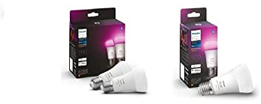 Philips Hue White & Col. Amb. E27 Doppelpack 2x800lm 75W + White & Col. Amb. E27 Einzelpack 800lm 75W