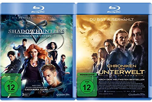 Shadowhunters - Chroniken der Unterwelt - Die komplette erste Staffel [Blu-ray] & Chroniken der Unterwelt - City of Bones [Blu-ray]