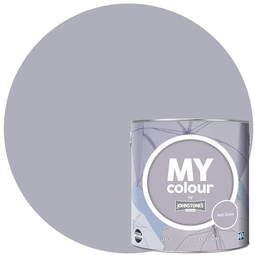 MY colour by Johnstone's - Luxurious Durable Matt - Ash Grove - Colour Intense Technology - 2.5L | Durable Matt Finish, Interior Walls, Ceilings, Wood & Metal, Colour Intense Technology, 1-2 Hours Dry Time