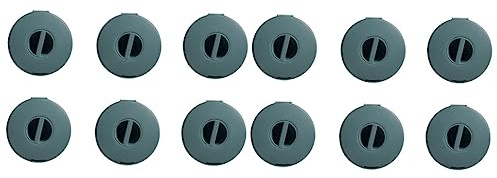 Alipis 2 Set Avvolgicavo Rotante Avvolgicavo Auricolari Scatole Portacavi Organizzatore Cavi USB Organizzatori Cavi per Cavi Stile Moderno E Semplice Uso in Casa E Ufficio 6 Pezzi * 2