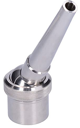 Boquilla de fuente Chorro de agua, G1‑1/2 Rosca hembra Boquilla de fuente de 46 mm Cabezal rociador de agua de chorro ajustable de acero inoxidable