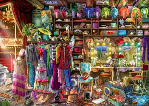 Ravensburger Aimee Stewart Behind the Scenes 1000 Piece Jigsaw Puzzles for Adults and Kids Age 12 Years Up