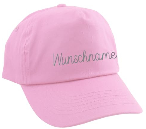 Elefantasie Junior Kinder Cap mit Namen oder Text personalisiert Verschiedene Ausführungen