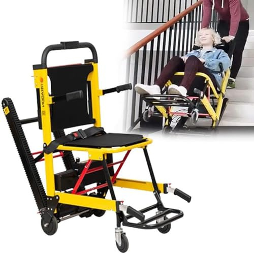 Silla De Ruedas Para Escaleras Power Crawler,Salvaescaleras Para Personas Mayores,Silla De Ruedas Eléctrica Plegable,Salvaescaleras Portátil,Para Subir Y Bajar Escaleras A