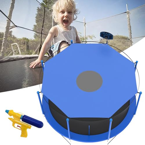 Trampolin-Schattenabdeckung, 2.4m,3 m,3.6m,4.3m,4.9m, Trampolin Abdeckung,Trampolin Sonnenschutz, Anti-UV-Trampolin-Sonnenschutz, Zubehör für Outdoor-Hinterhof,Spielp